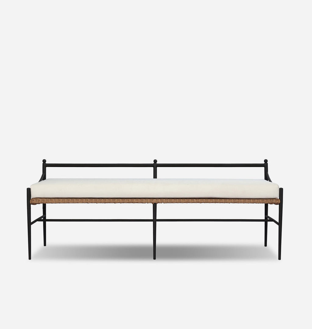 Amber Interiors - Mae Outdoor Dining Bench
