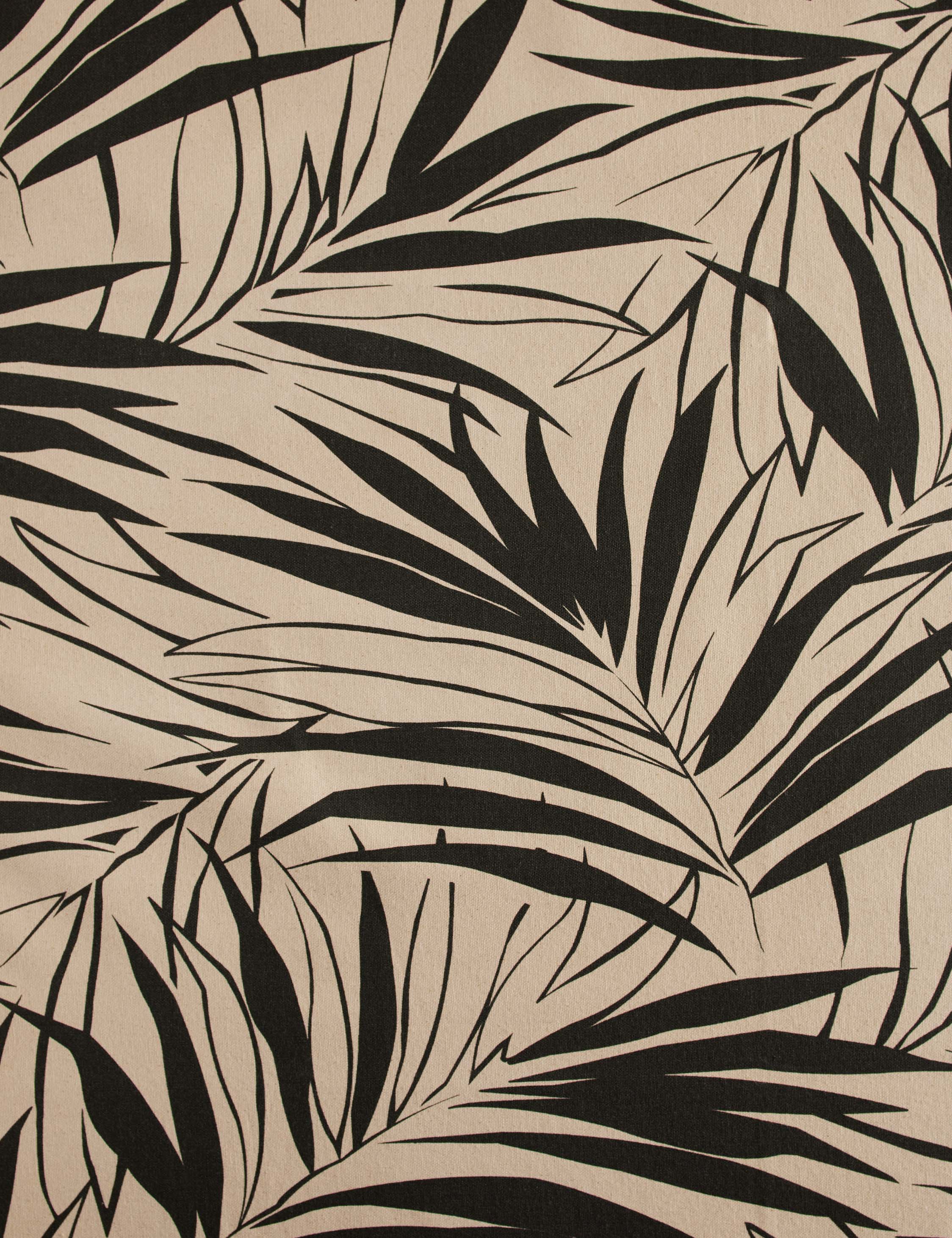 Lulu and Georgia - Majesty Palm Raw Canvas Fabric by Wallshoppe