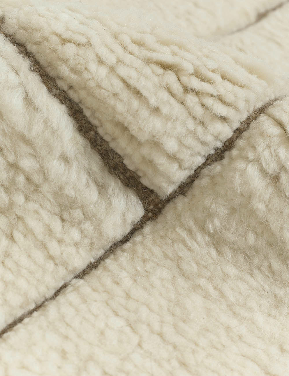 Lulu and Georgia - Maleena Hand - Knotted Wool Rug Swatch 18" x 18"