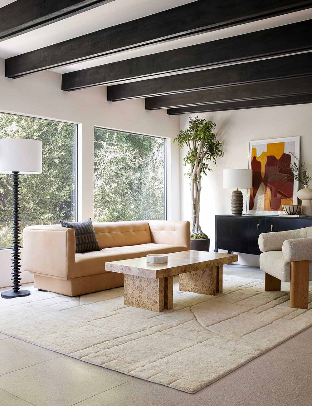 Lulu and Georgia - Fishbone Floor Lamp by Regina Andrew