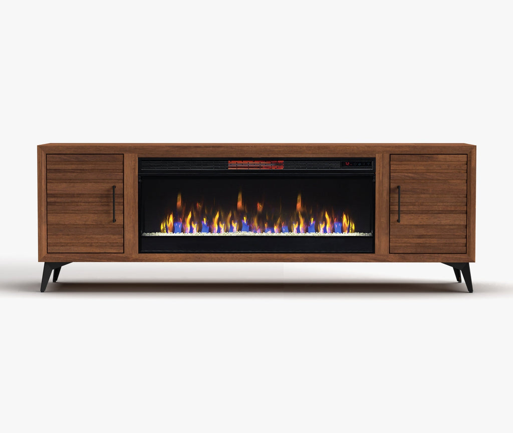 Real Cozy - 78" Malibu Fireplace TV Stand
