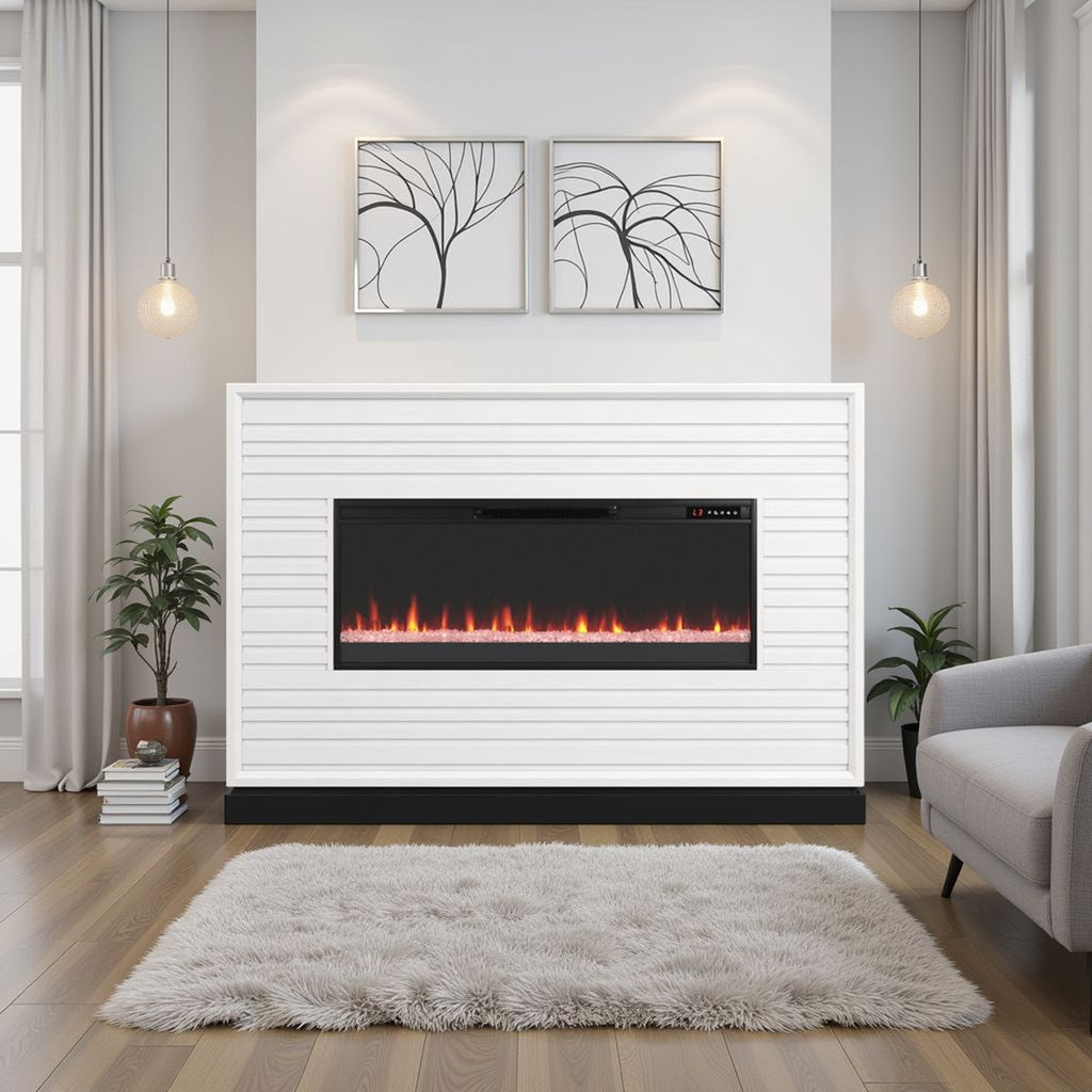 Real Cozy - 64" Malibu Fireplace Mantel