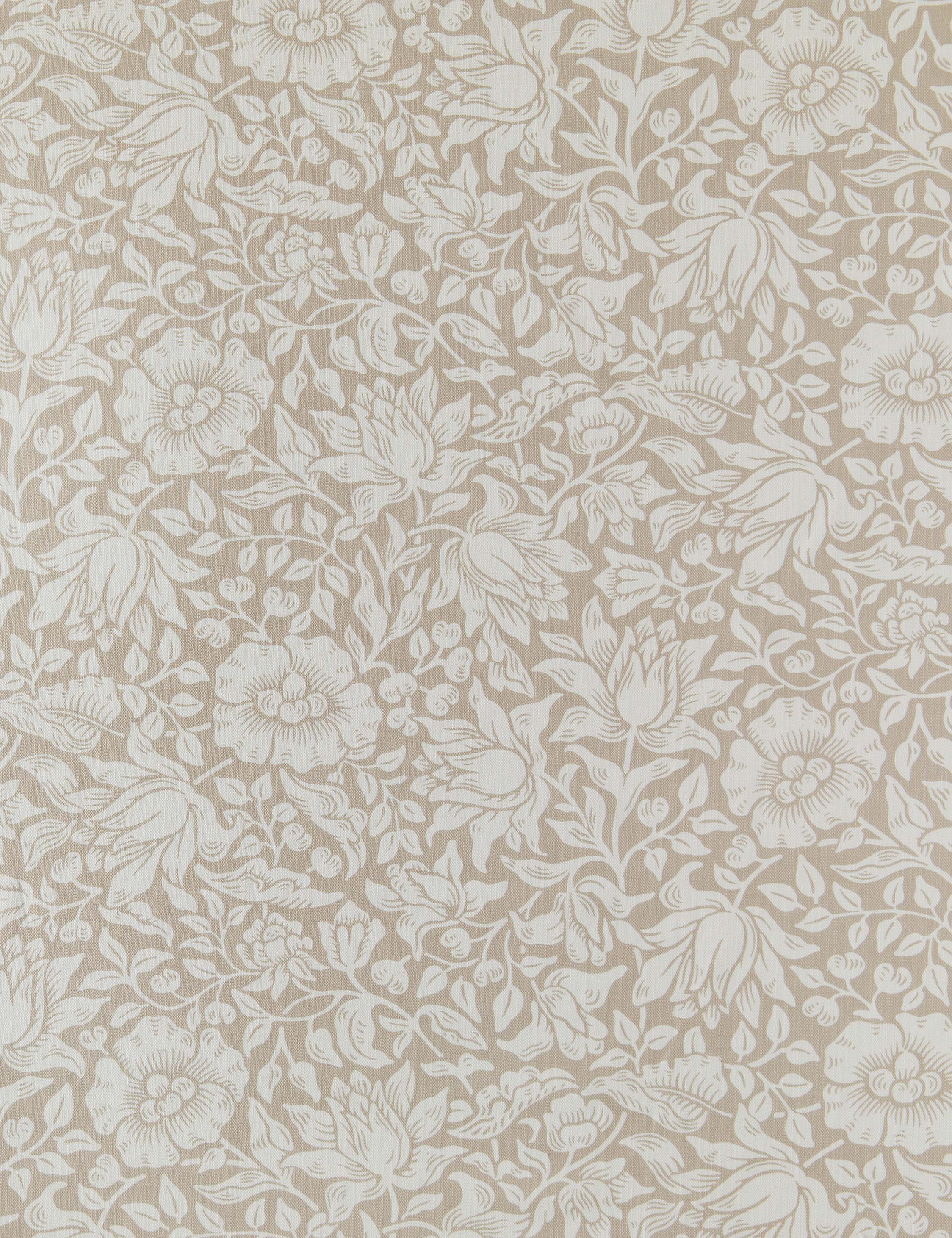 Lulu and Georgia - Mallow Cotton / Linen Blend Fabric by Morris & Co.