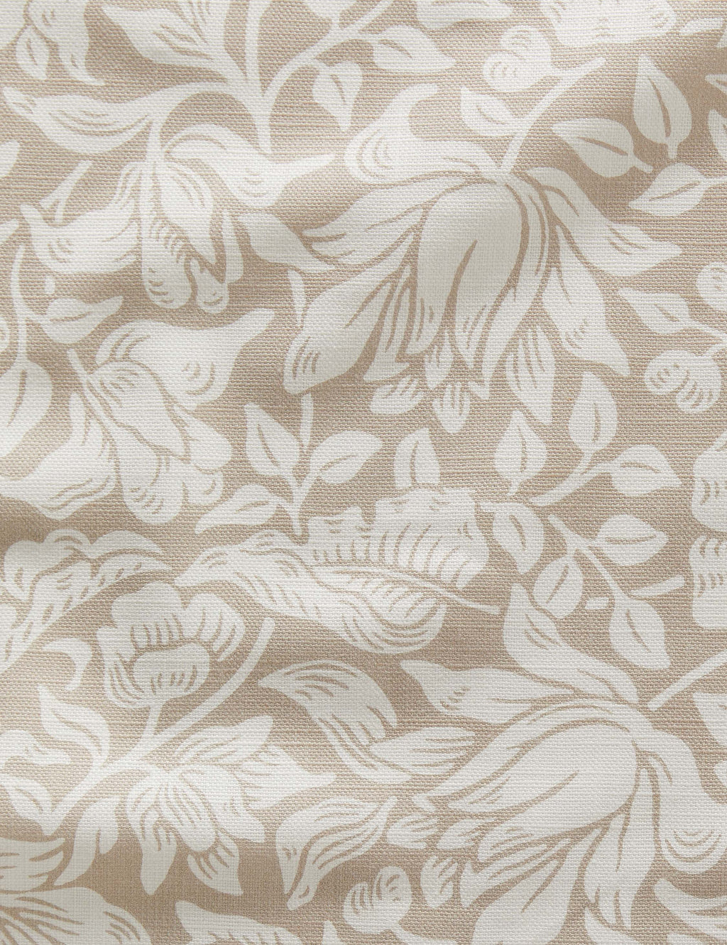 Lulu and Georgia - Mallow Cotton / Linen Blend Fabric by Morris & Co.