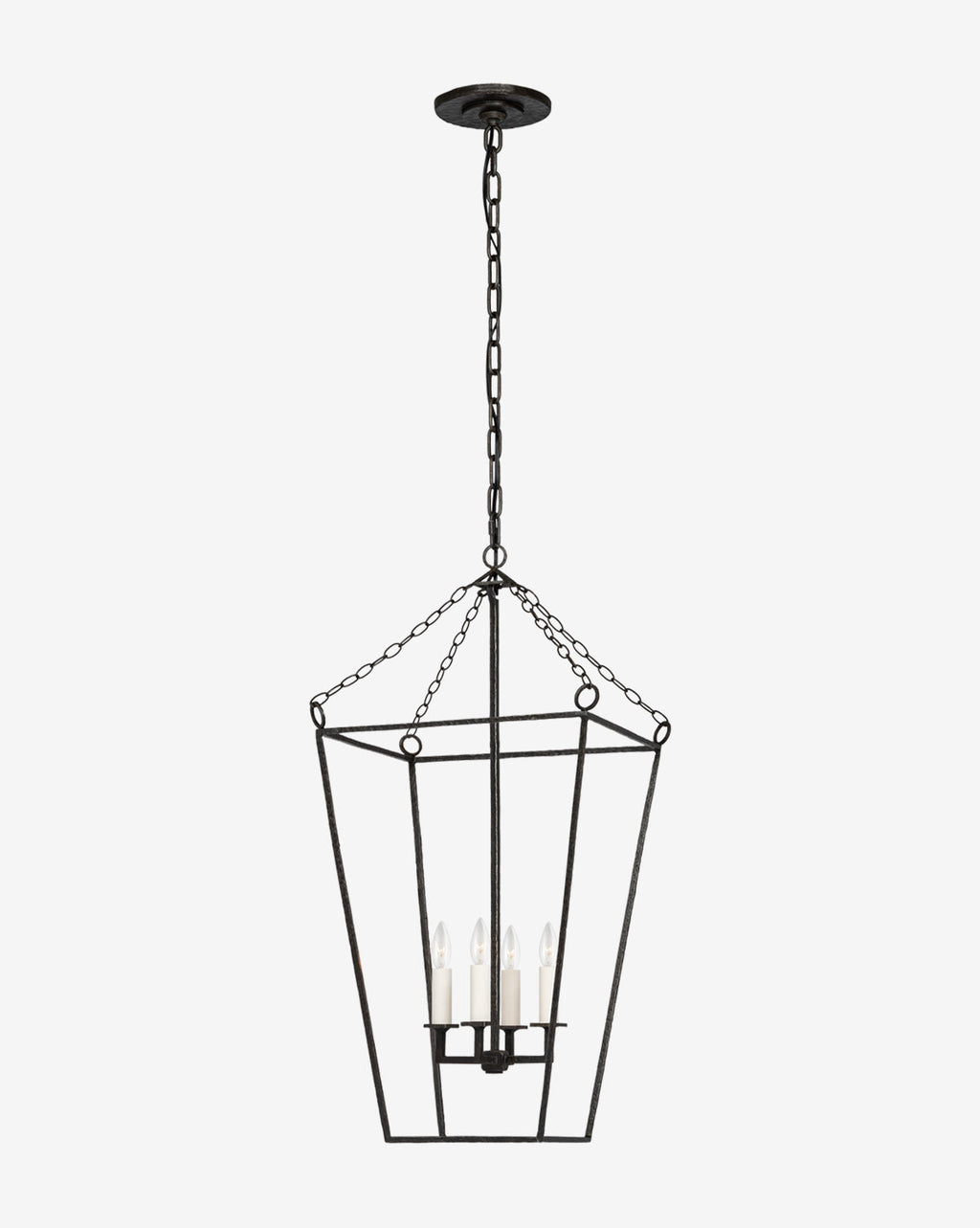 McGee & Co - Malloy Open Frame Forged Lantern
