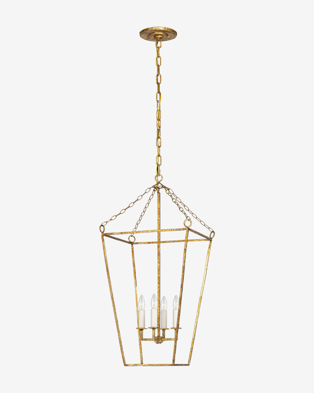 McGee & Co - Malloy Open Frame Forged Lantern