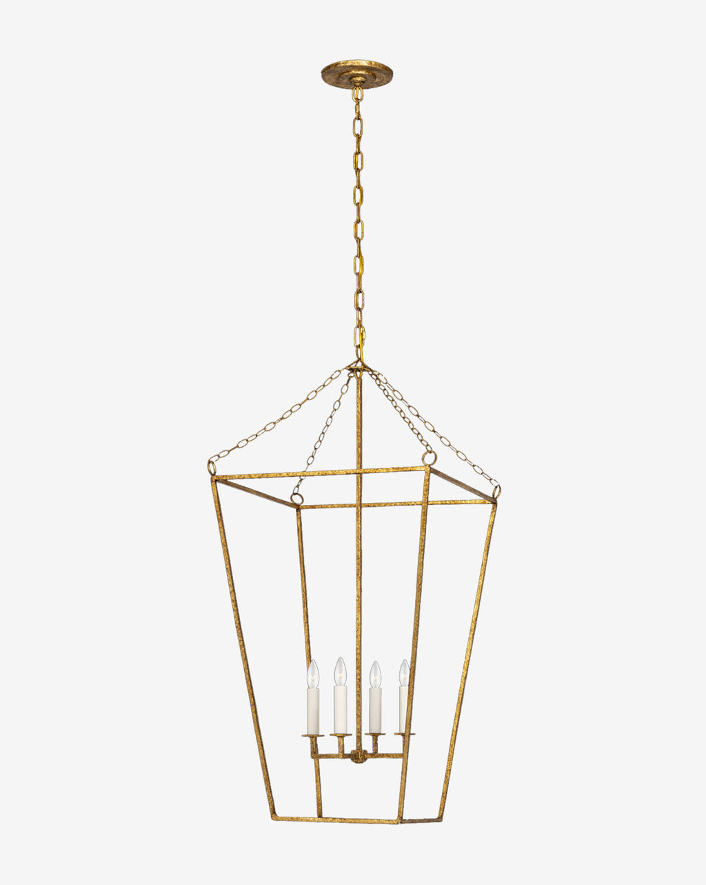 McGee & Co - Malloy Open Frame Forged Lantern