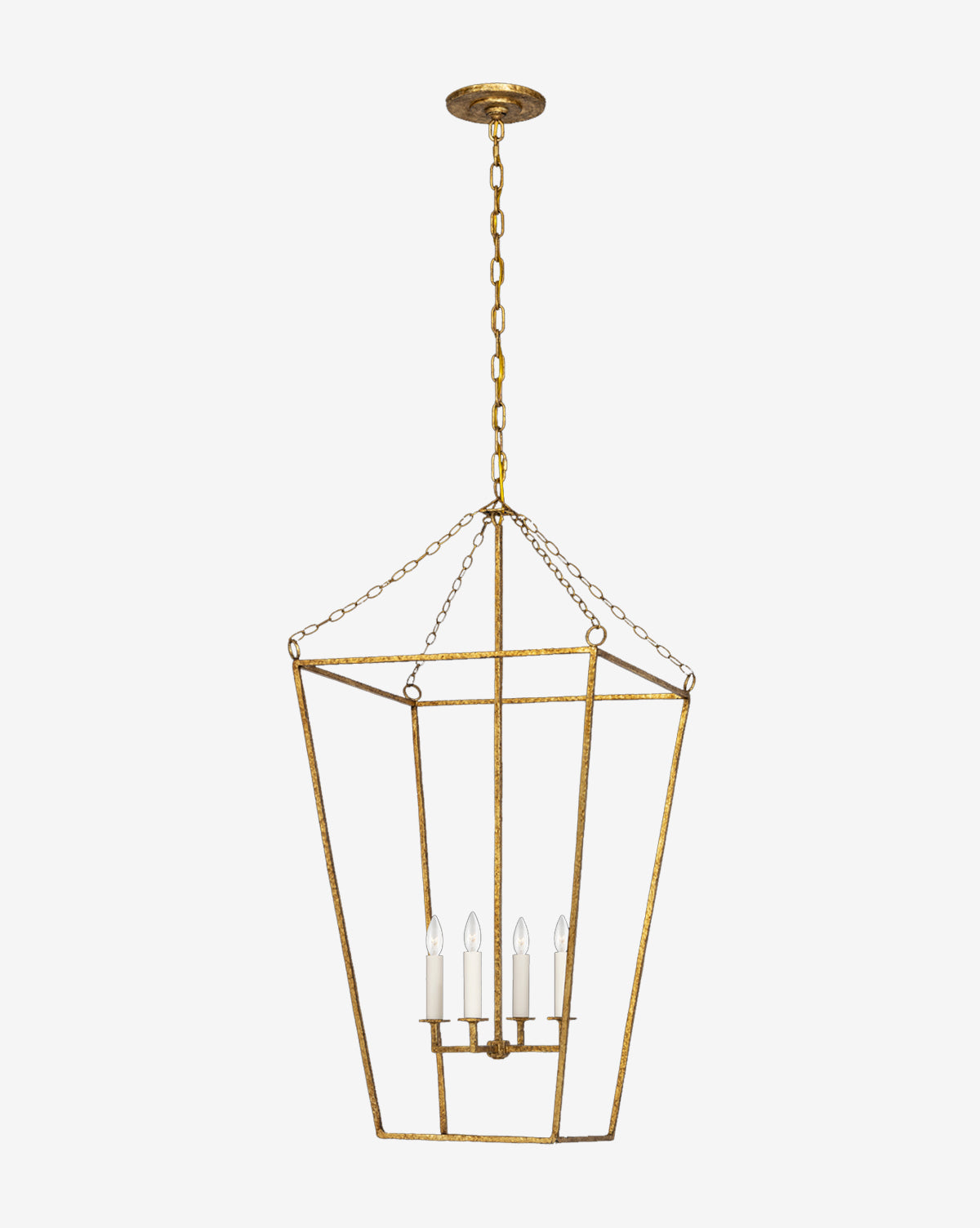 McGee & Co - Malloy Open Frame Forged Lantern