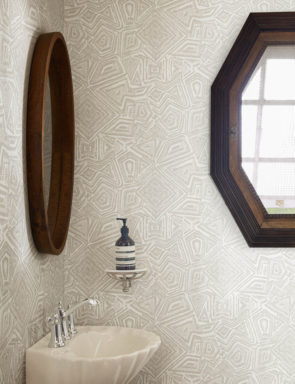 Lulu and Georgia - Malou Wallpaper by Malene Barnett