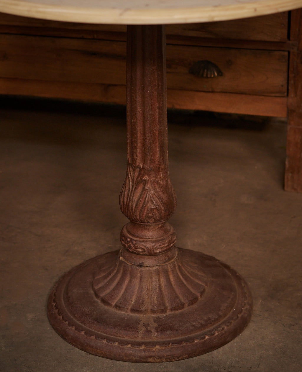 Olive Ateliers - Marble Bistro Table - Round Deco