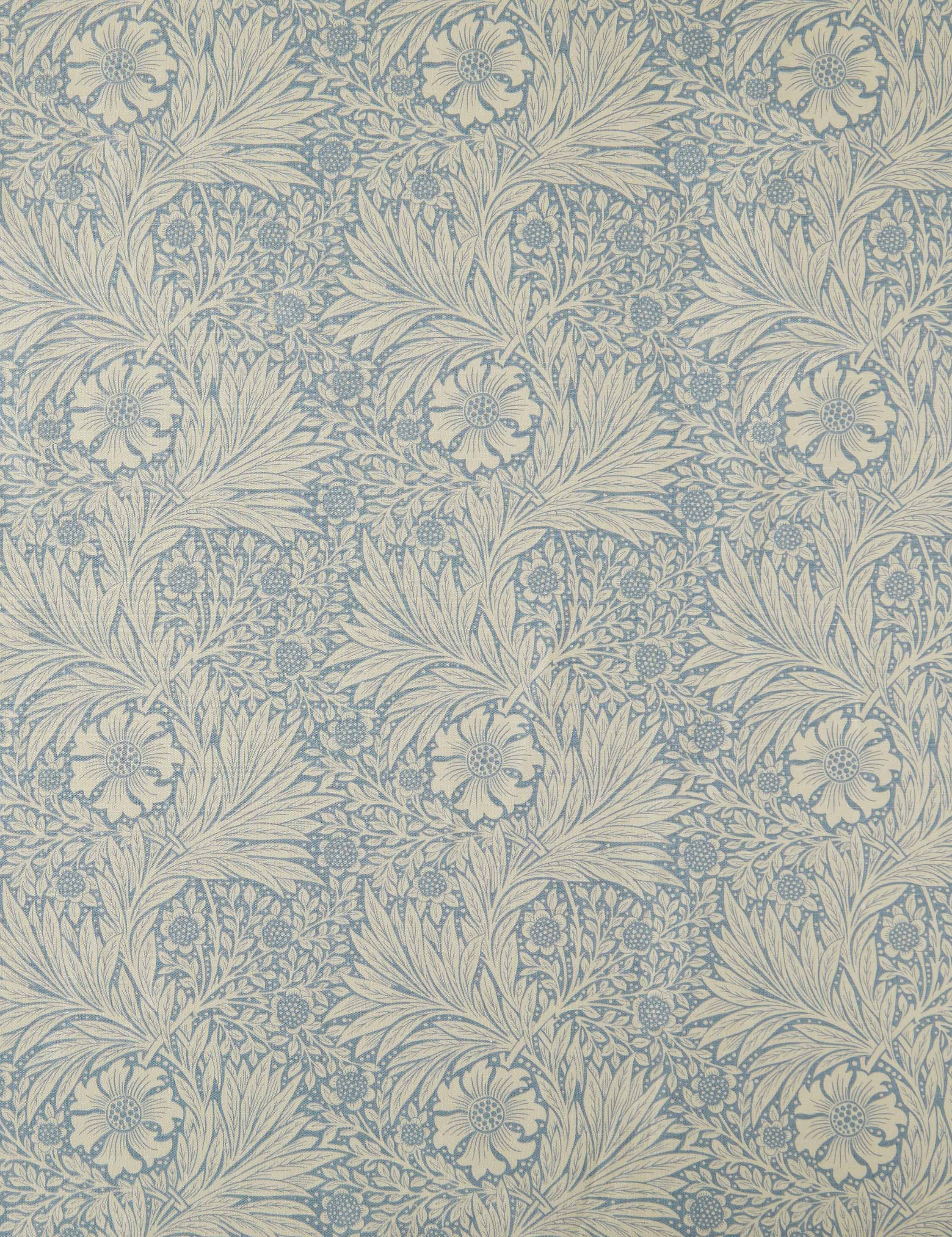 Lulu and Georgia - Marigold Linen Blend Fabric by Morris & Co.