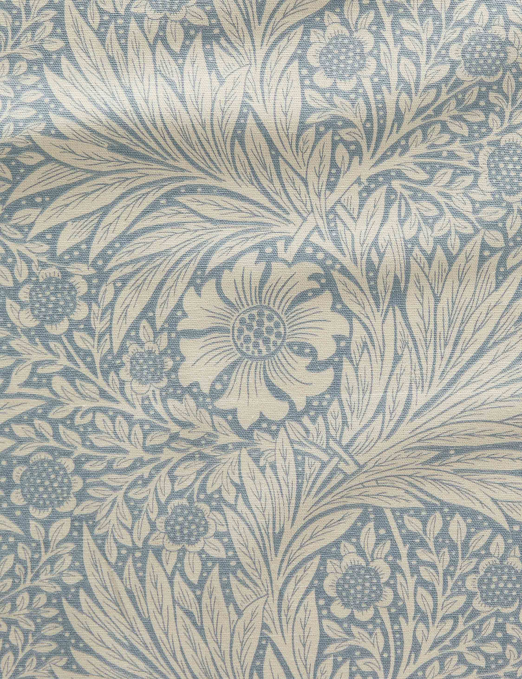 Lulu and Georgia - Marigold Linen Blend Fabric by Morris & Co.