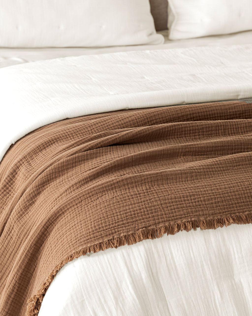 McGee & Co - Marinella Oversized Waffle Throw