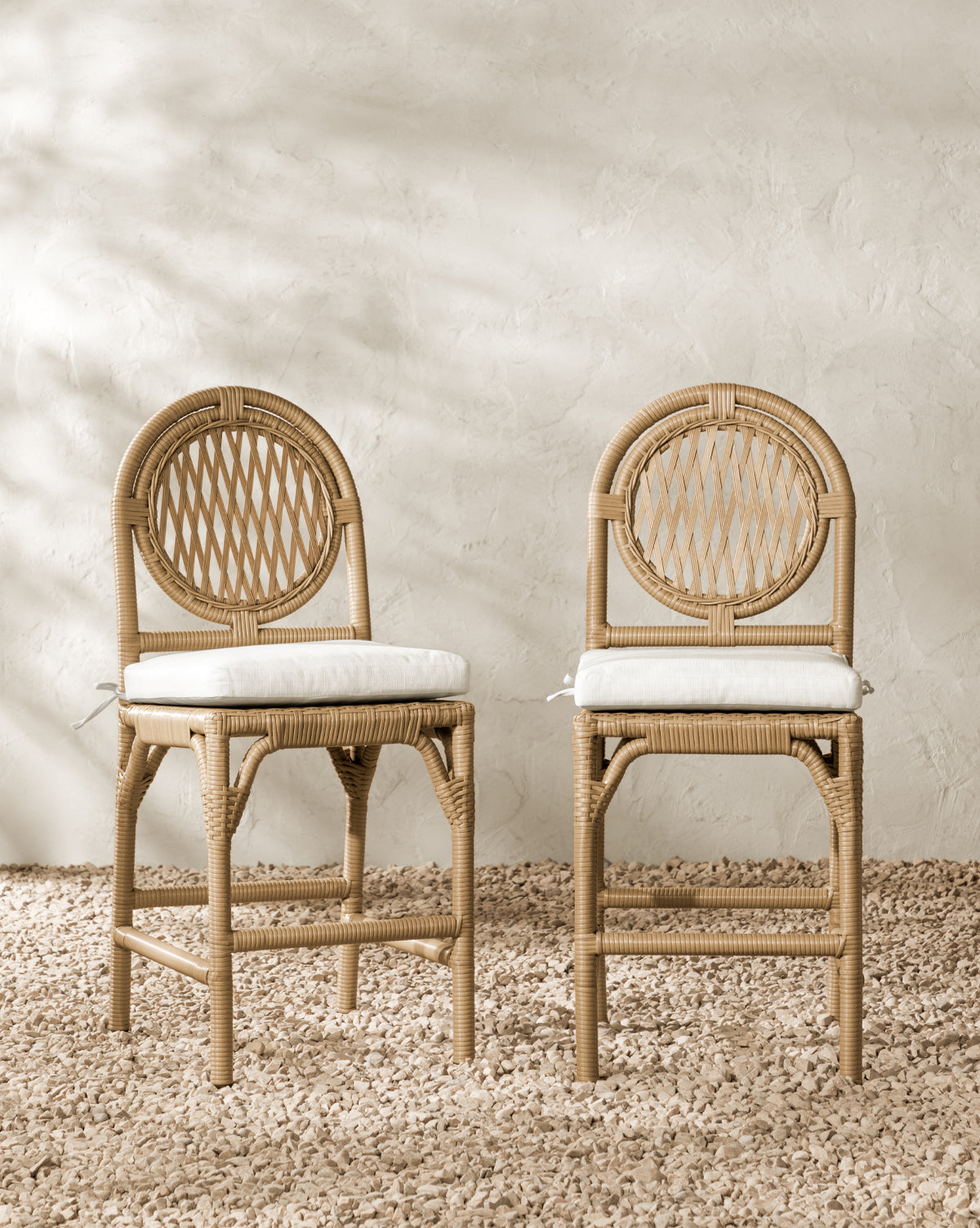 McGee & Co - Marisol Indoor/Outdoor Counter Stool (Set of 2)