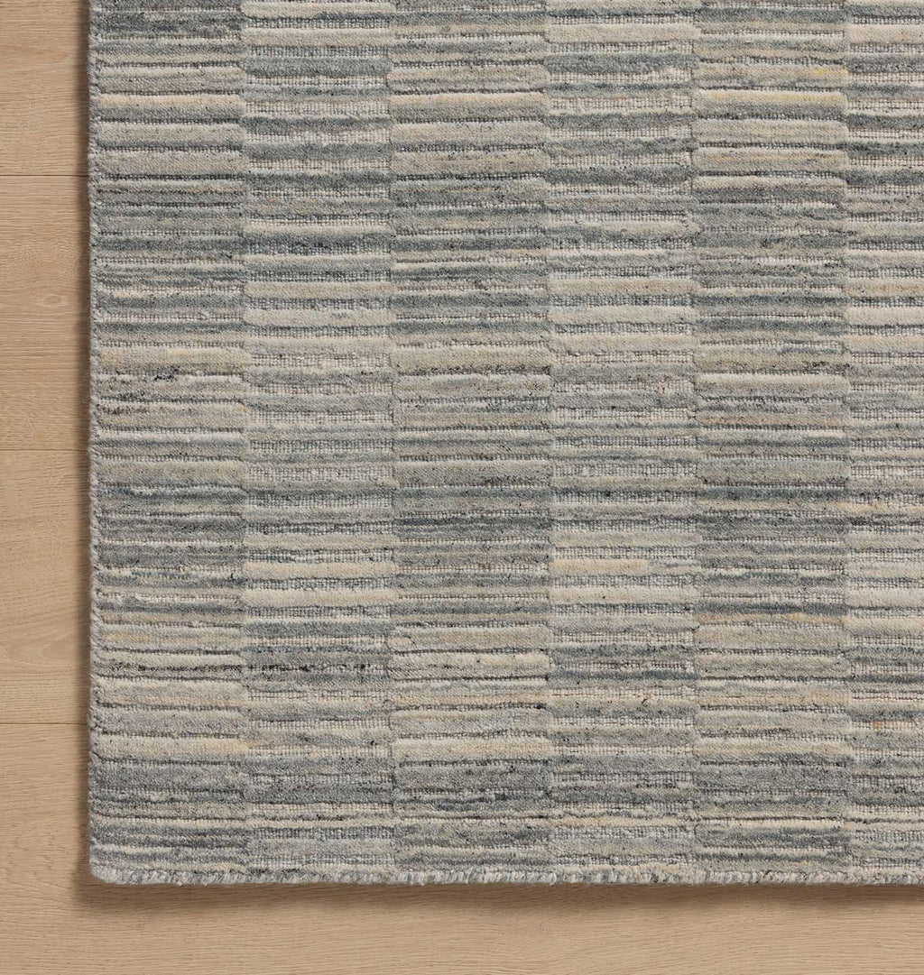Amber Interiors - Marlowe MAW - 01 Sky / Natural Area Rug
