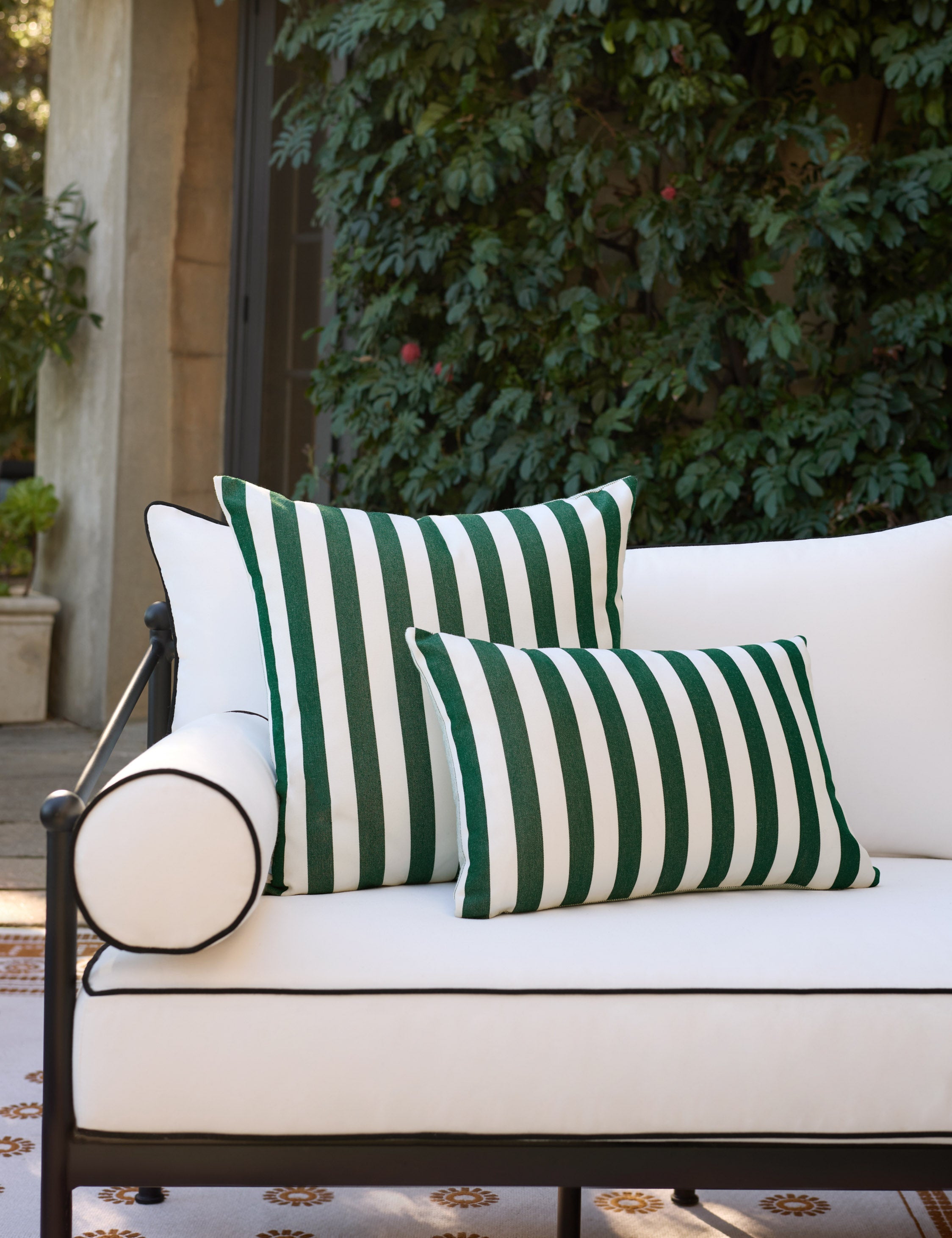 Lulu and Georgia - Yvonne Indoor / Outdoor Pillow by Sunbrella for Lulu and Georgia