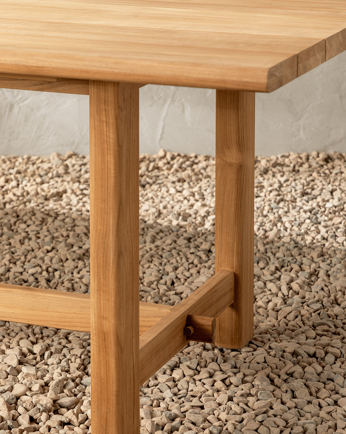 McGee & Co - McCarthy Teak Outdoor Dining Table