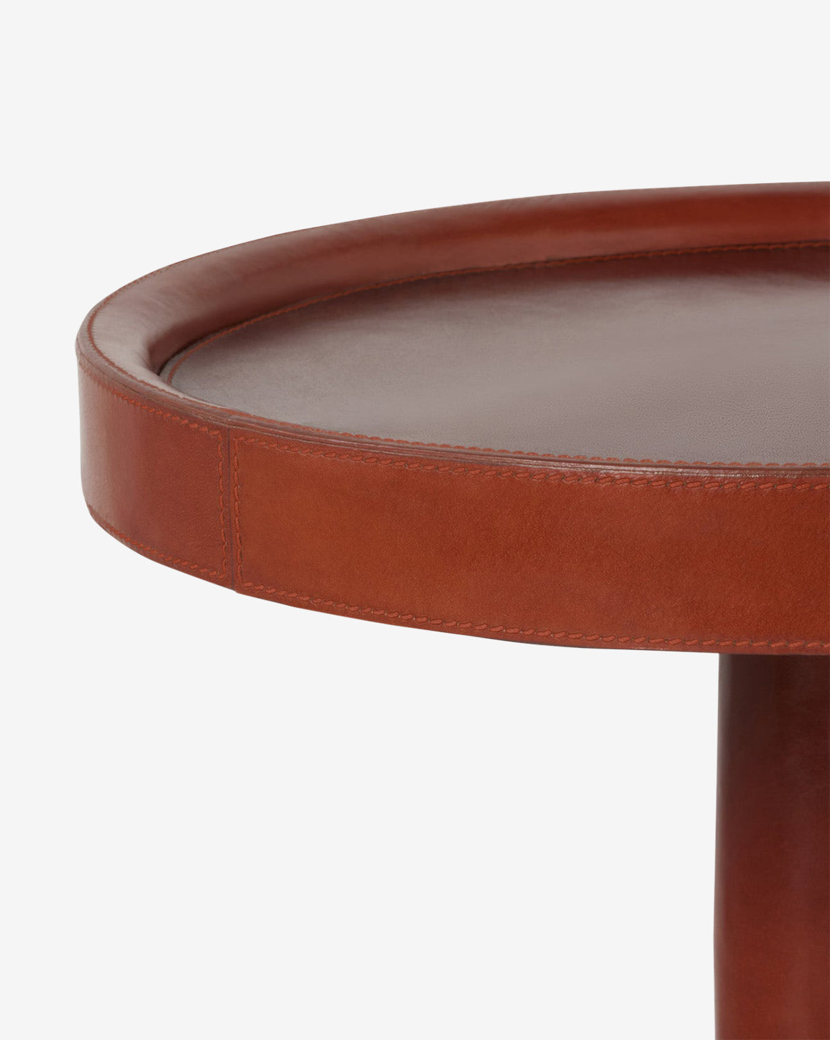 McGee & Co - McCoy Leather Side Table