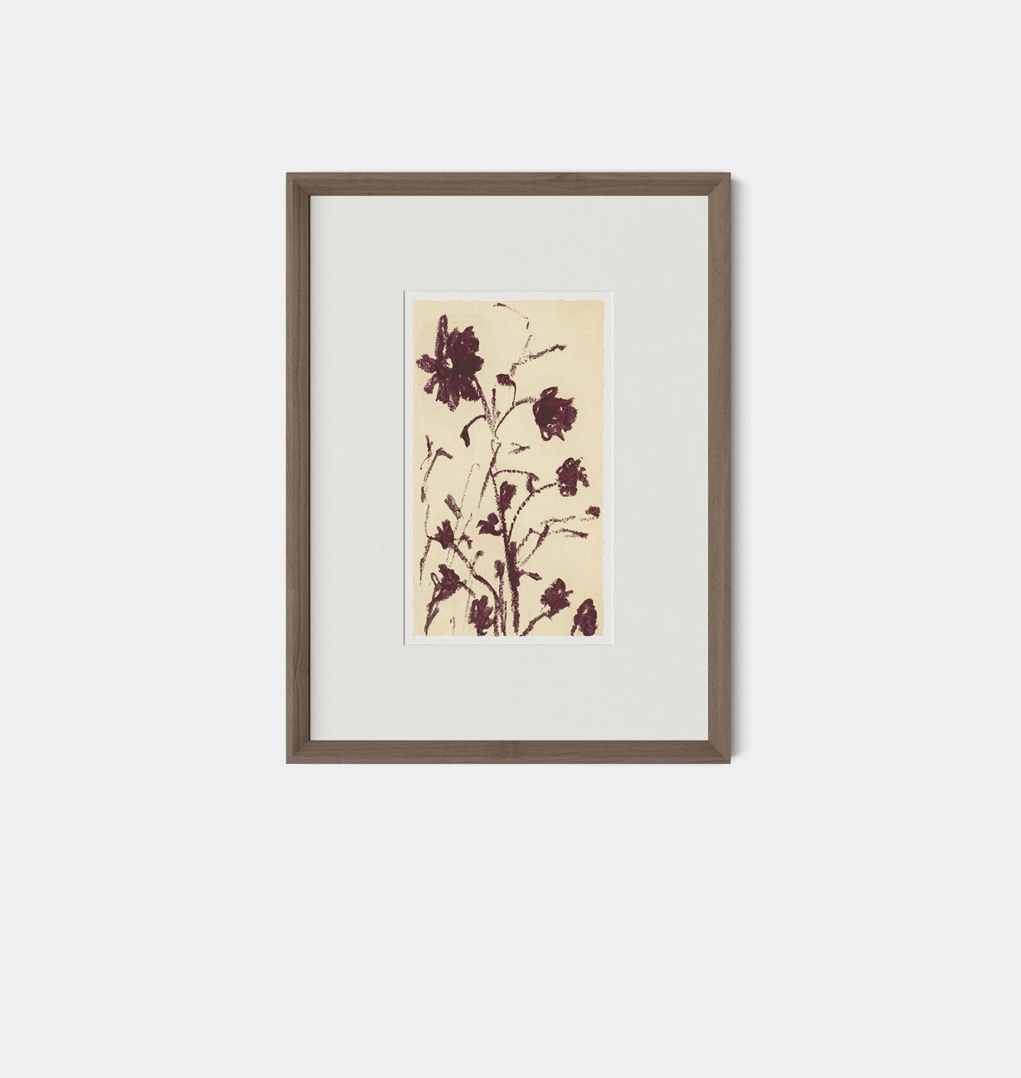 Amber Interiors - Meadow Rue No.1 Framed Print