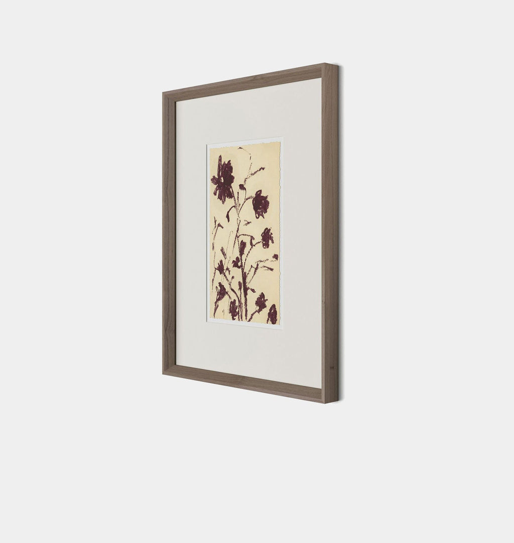 Amber Interiors - Meadow Rue No.1 Framed Print