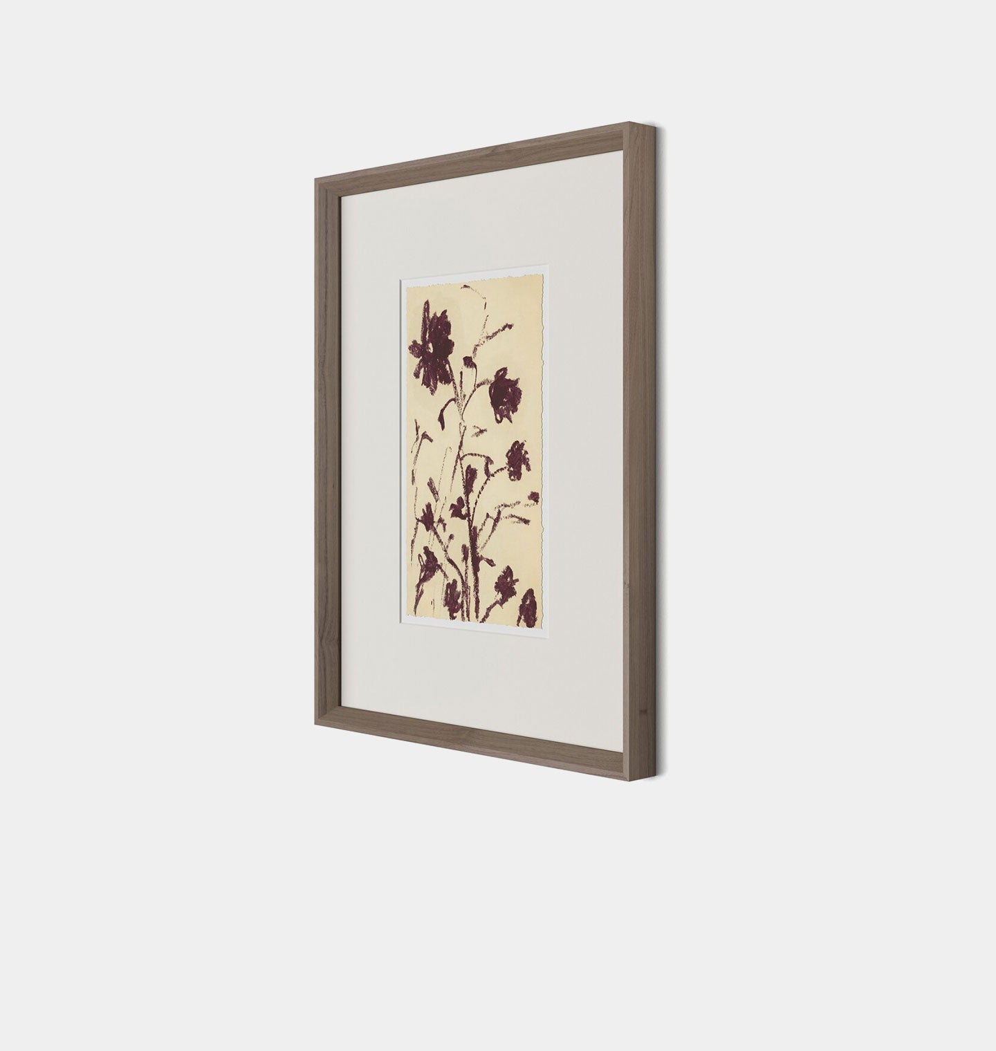 Amber Interiors - Meadow Rue No.1 Framed Print