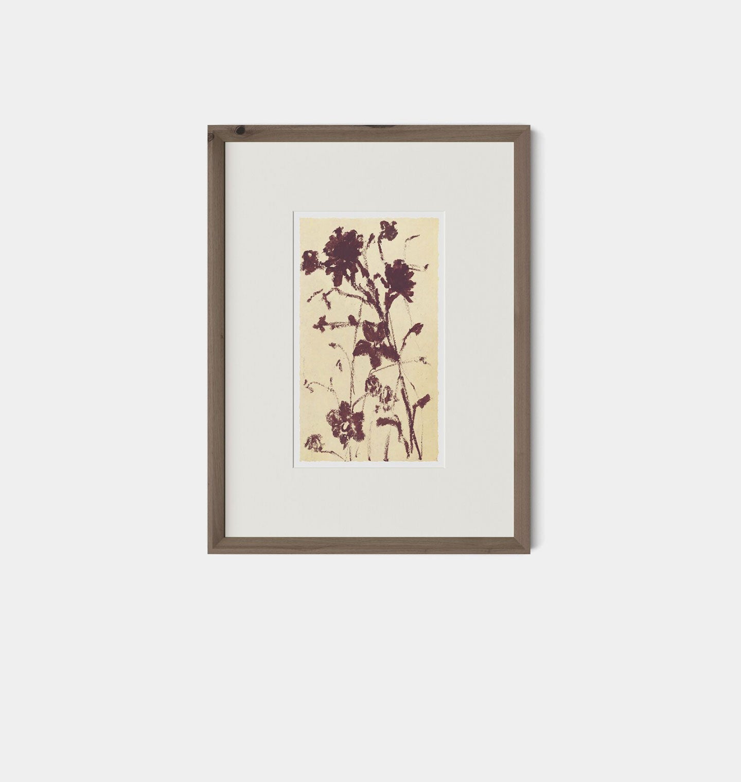 Amber Interiors - Meadow Rue No.2 Framed Print