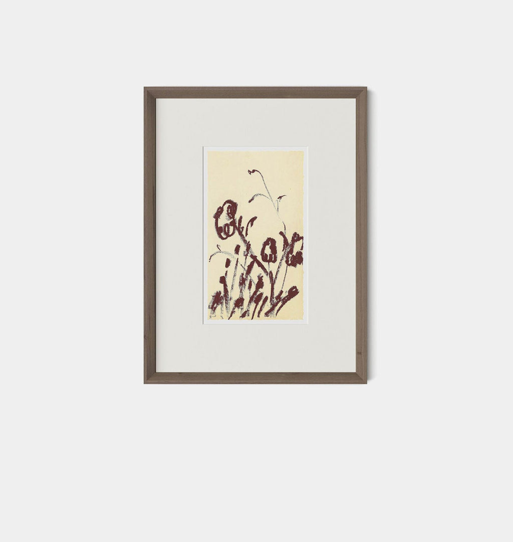 Amber Interiors - Meadow Rue No.4 Framed Print