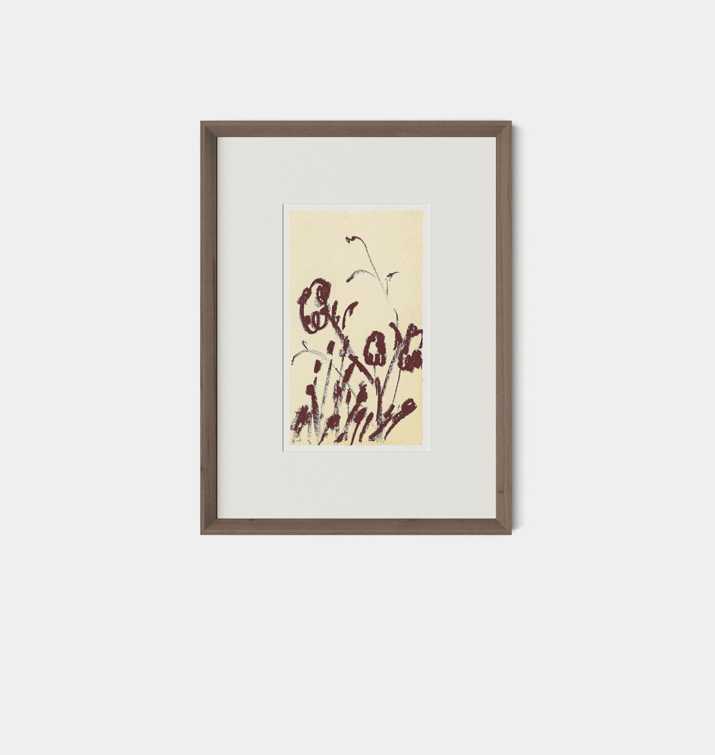 Amber Interiors - Meadow Rue No.4 Framed Print