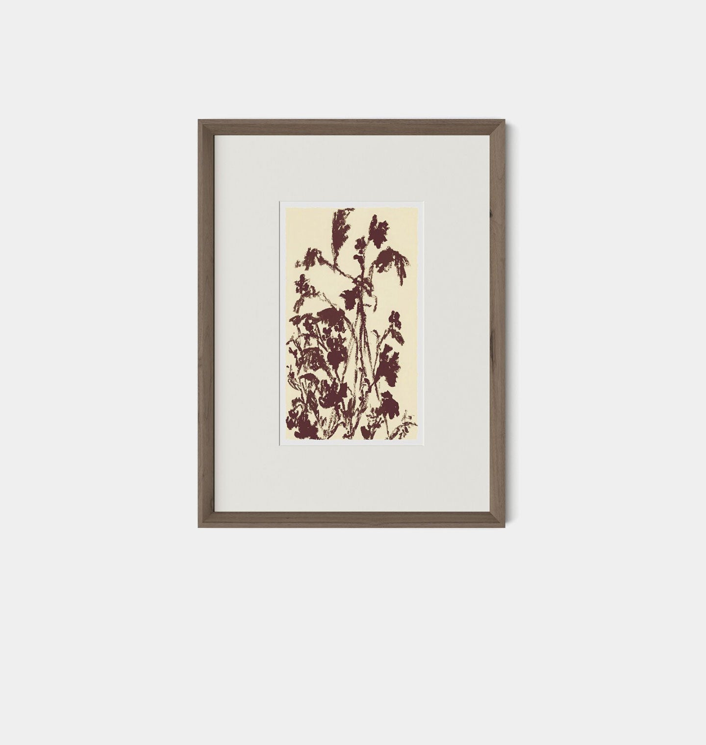 Amber Interiors - Meadow Rue No.5 Framed Print