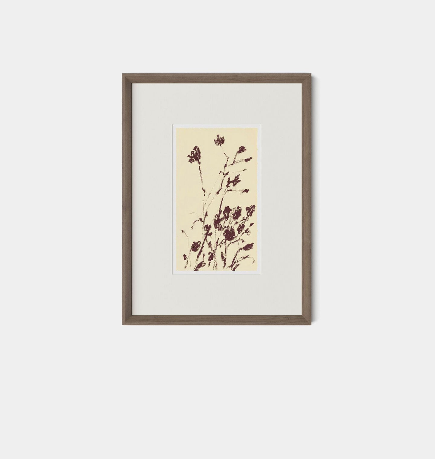Amber Interiors - Meadow Rue No.8 Framed Print