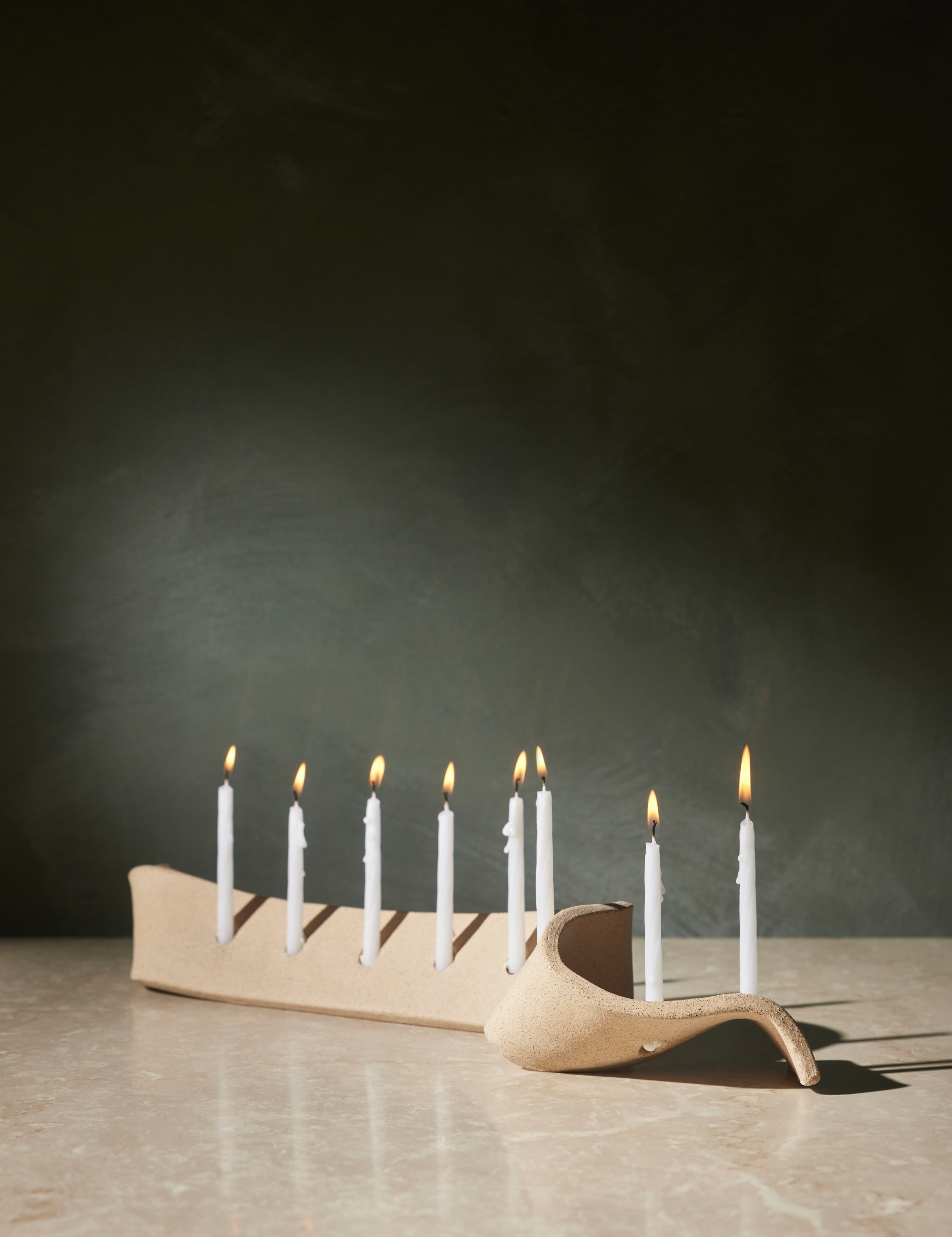 Lulu and Georgia - Swey Menorah by SIN