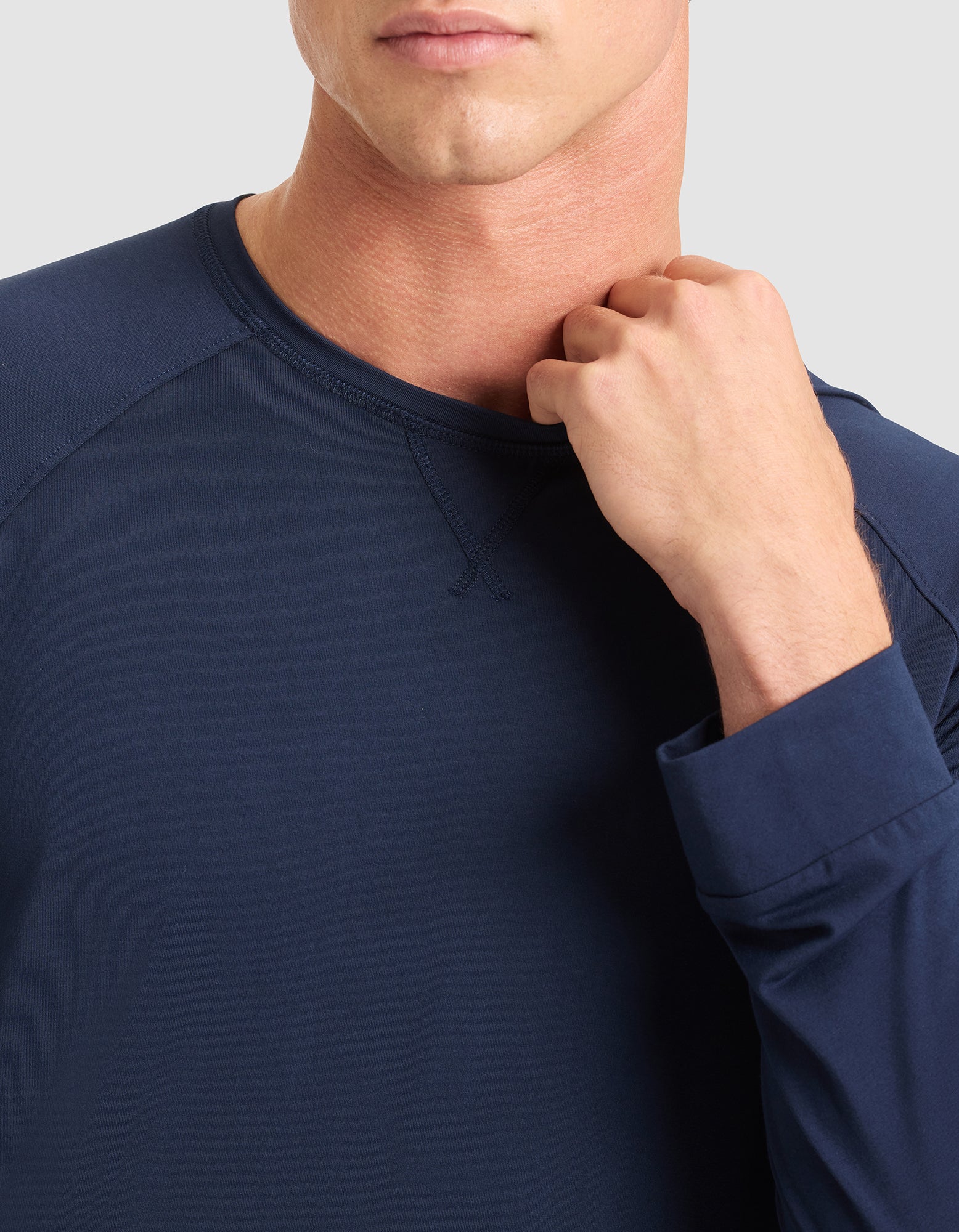 Cozy Earth - Men's Bamboo Stretch - Knit Long Sleeve Pajama Set