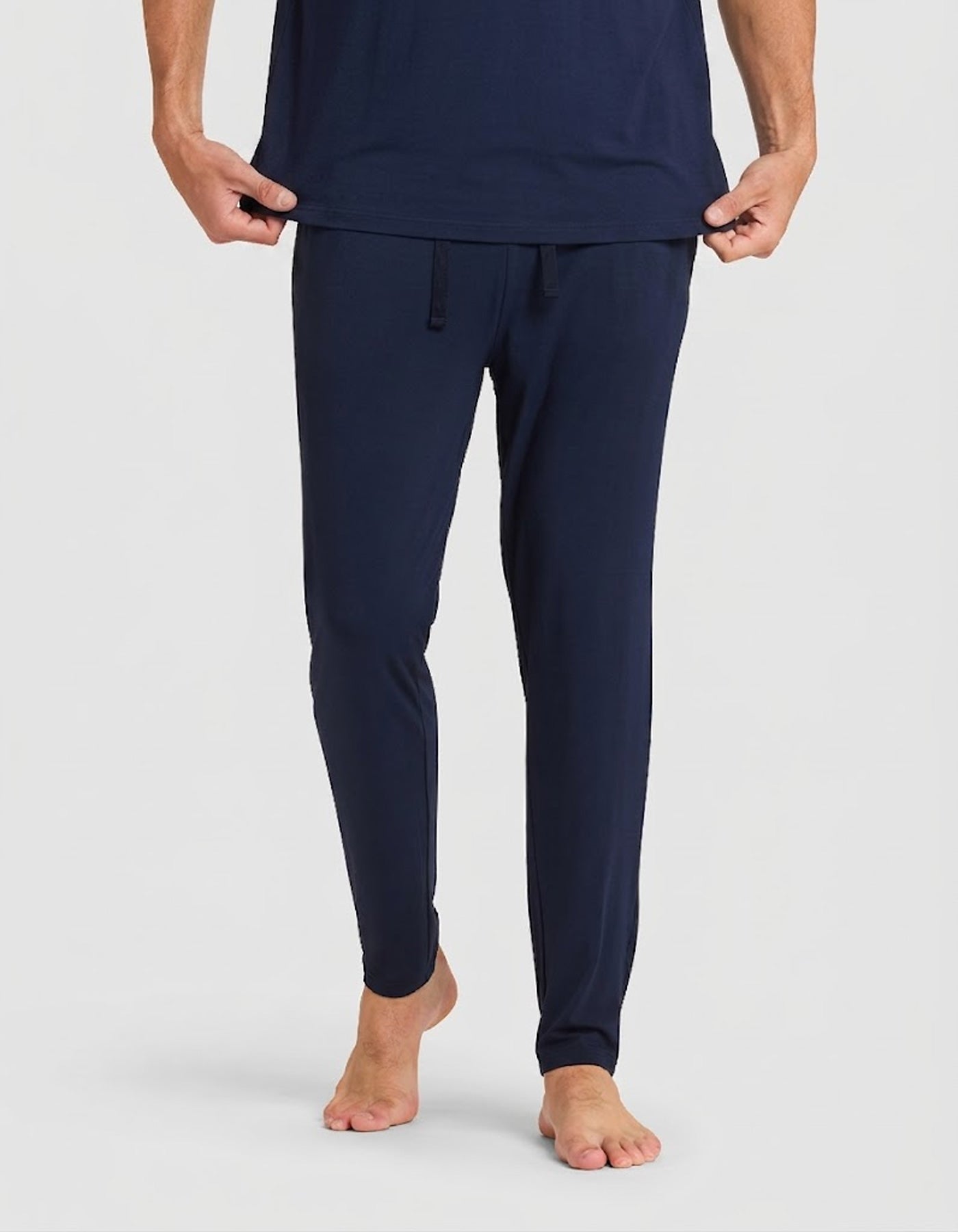 Cozy Earth - Men's Bamboo Stretch - Knit Long Sleeve Pajama Set