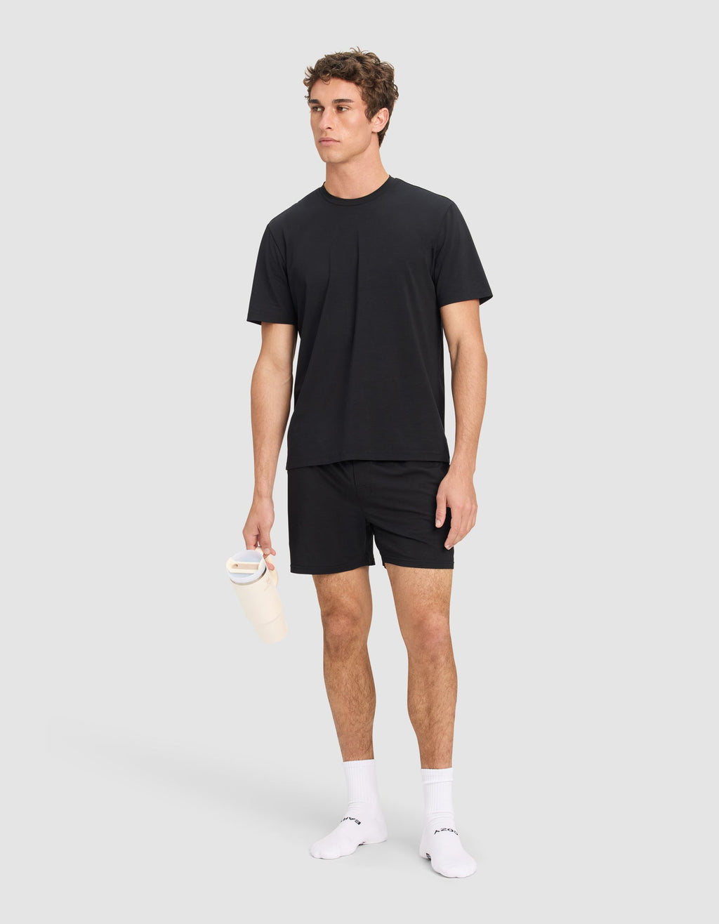 Cozy Earth - Men's First Layer Pajama Short Sleeve Tee & Short Set