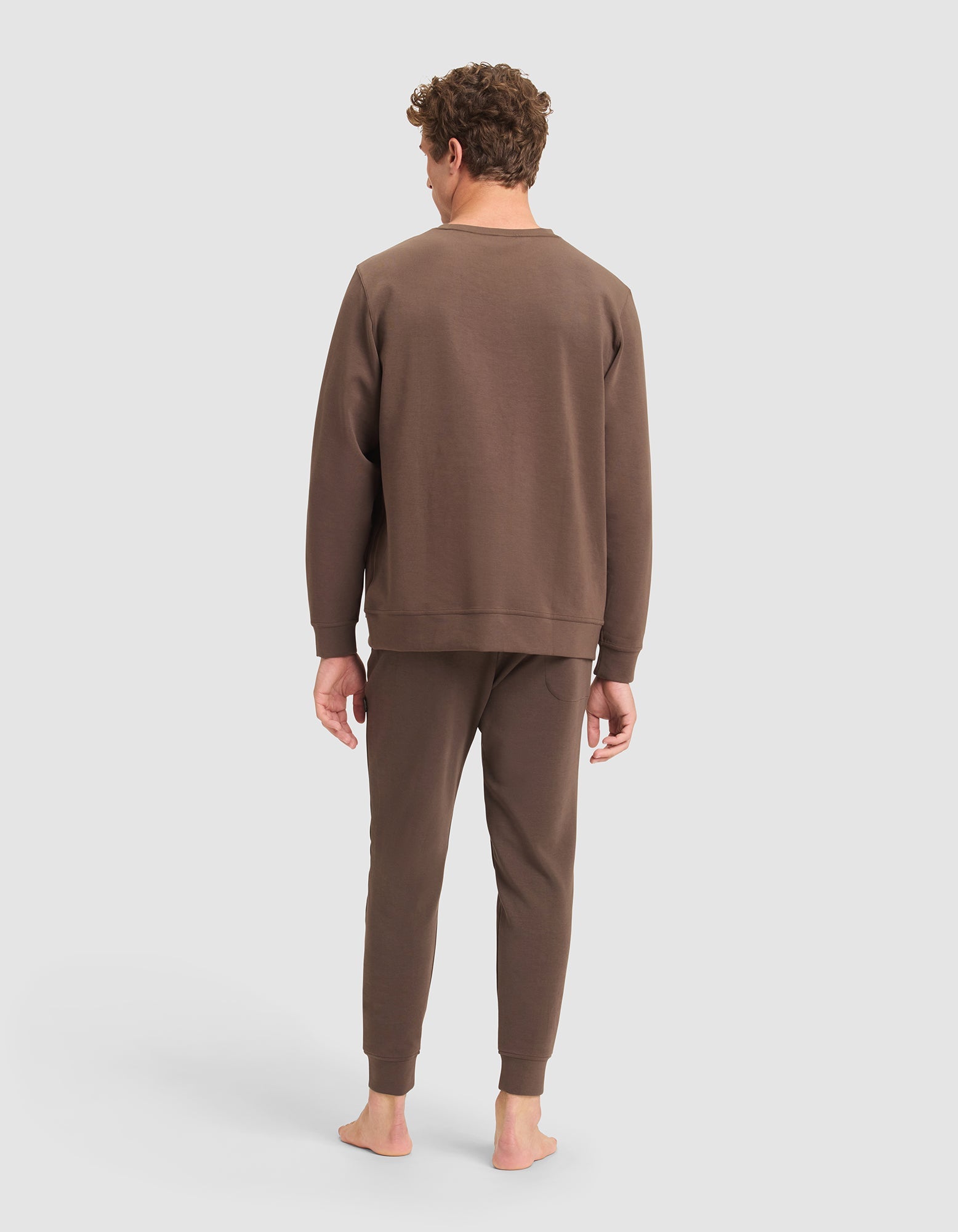 Cozy Earth - Men's StretchTech Crewneck & Jogger Set