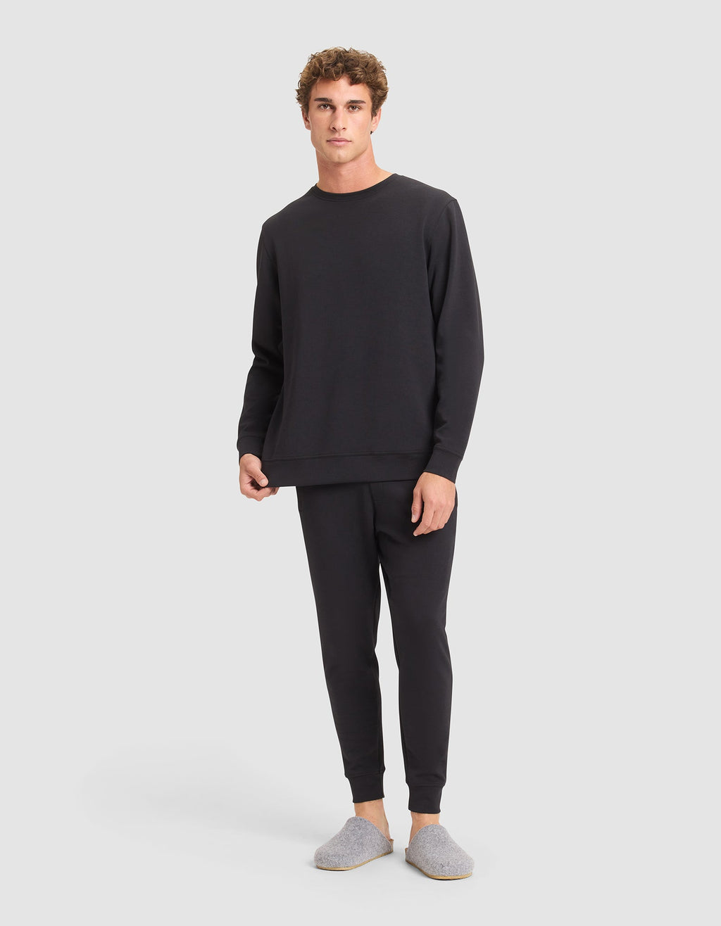 Cozy Earth - Men's StretchTech Crewneck & Jogger Set
