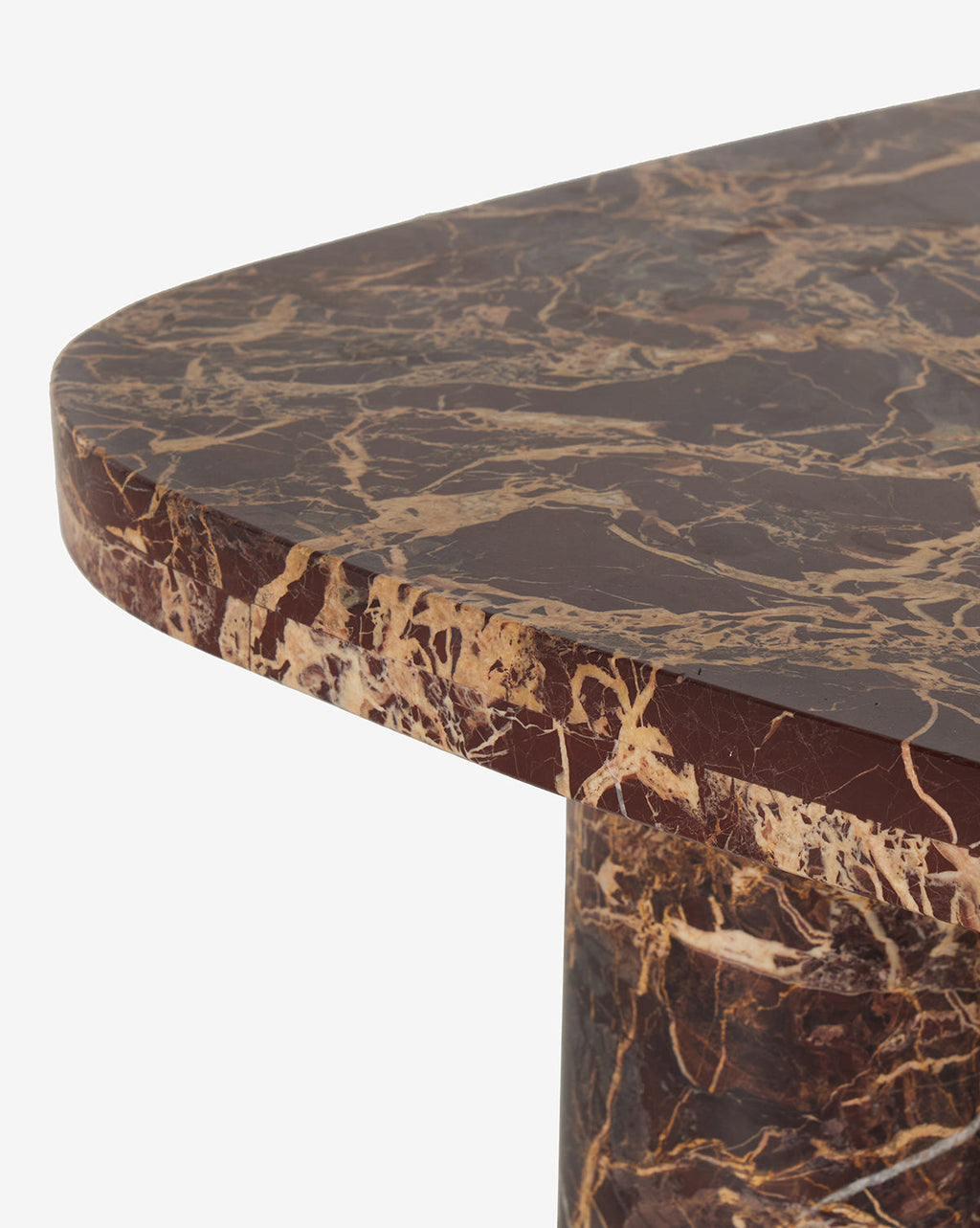 McGee & Co - Merlot Marble Coffee Table