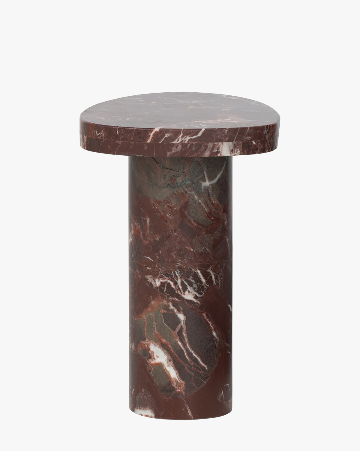 McGee & Co - Merlot Marble End Table