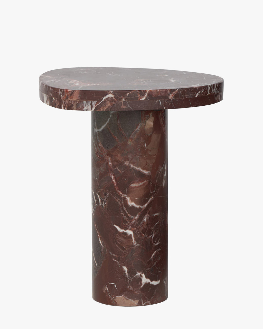 McGee & Co - Merlot Marble End Table