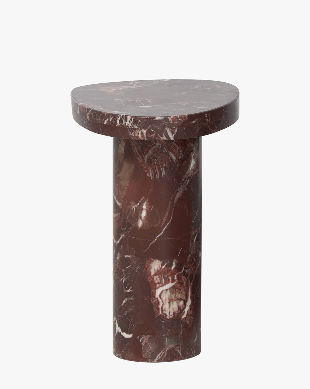 McGee & Co - Merlot Marble End Table
