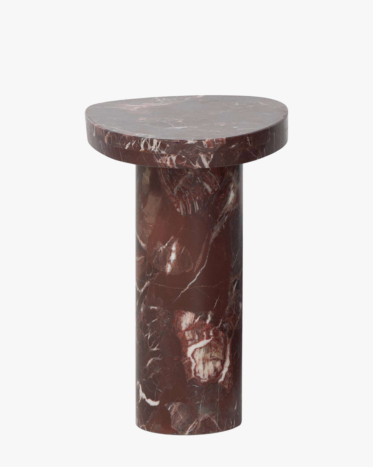 McGee & Co - Merlot Marble End Table