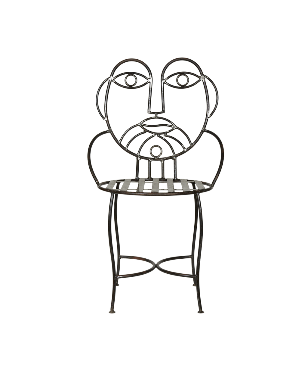 Olive Ateliers - Metal Face Chair - His