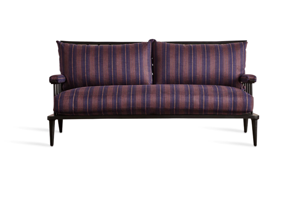 Nicky Kehoe - Metal Spindle Back Viewing Settee