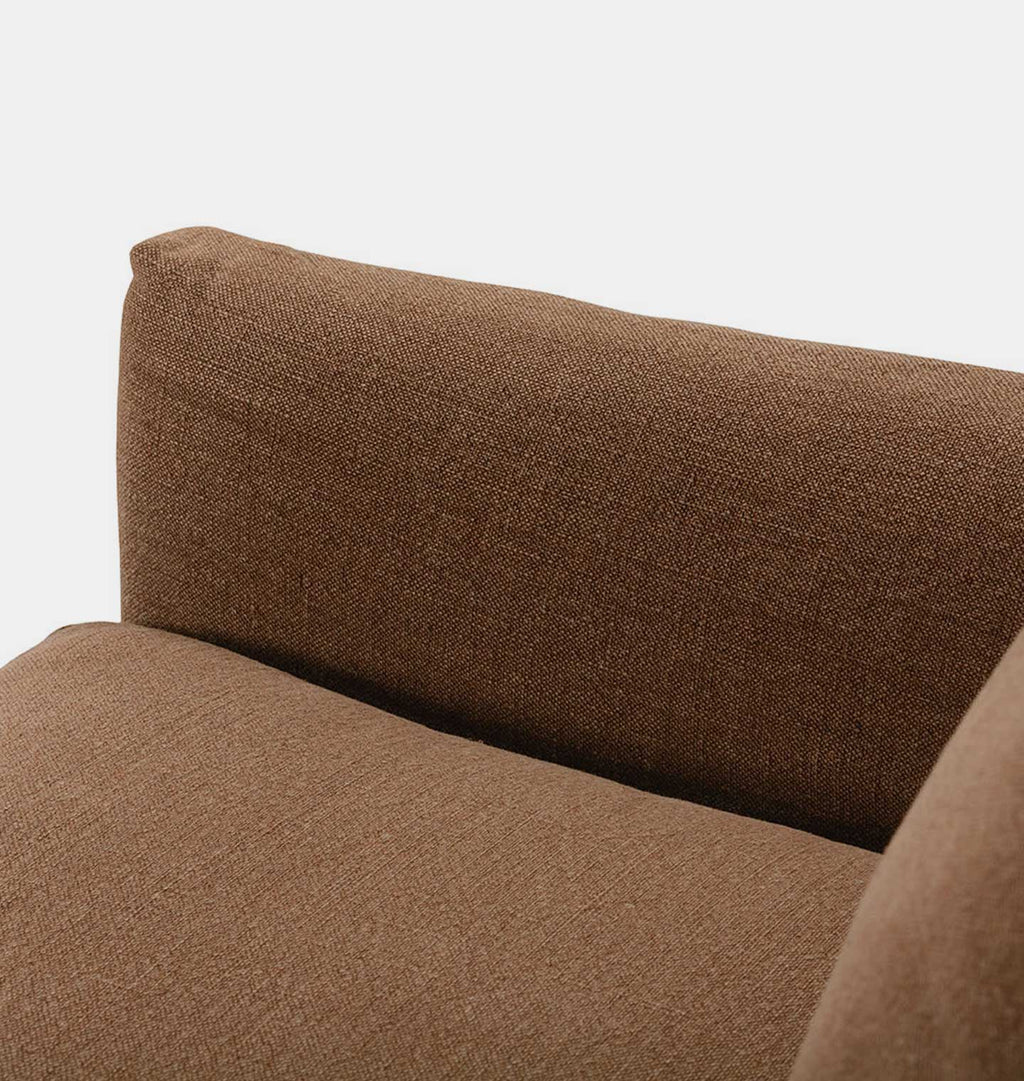 Amber Interiors - Minorca Slipcovered Lounge Chair