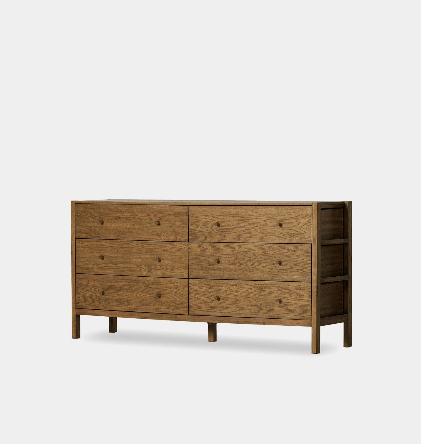 Amber Interiors - Modesto 6 Drawer Dresser