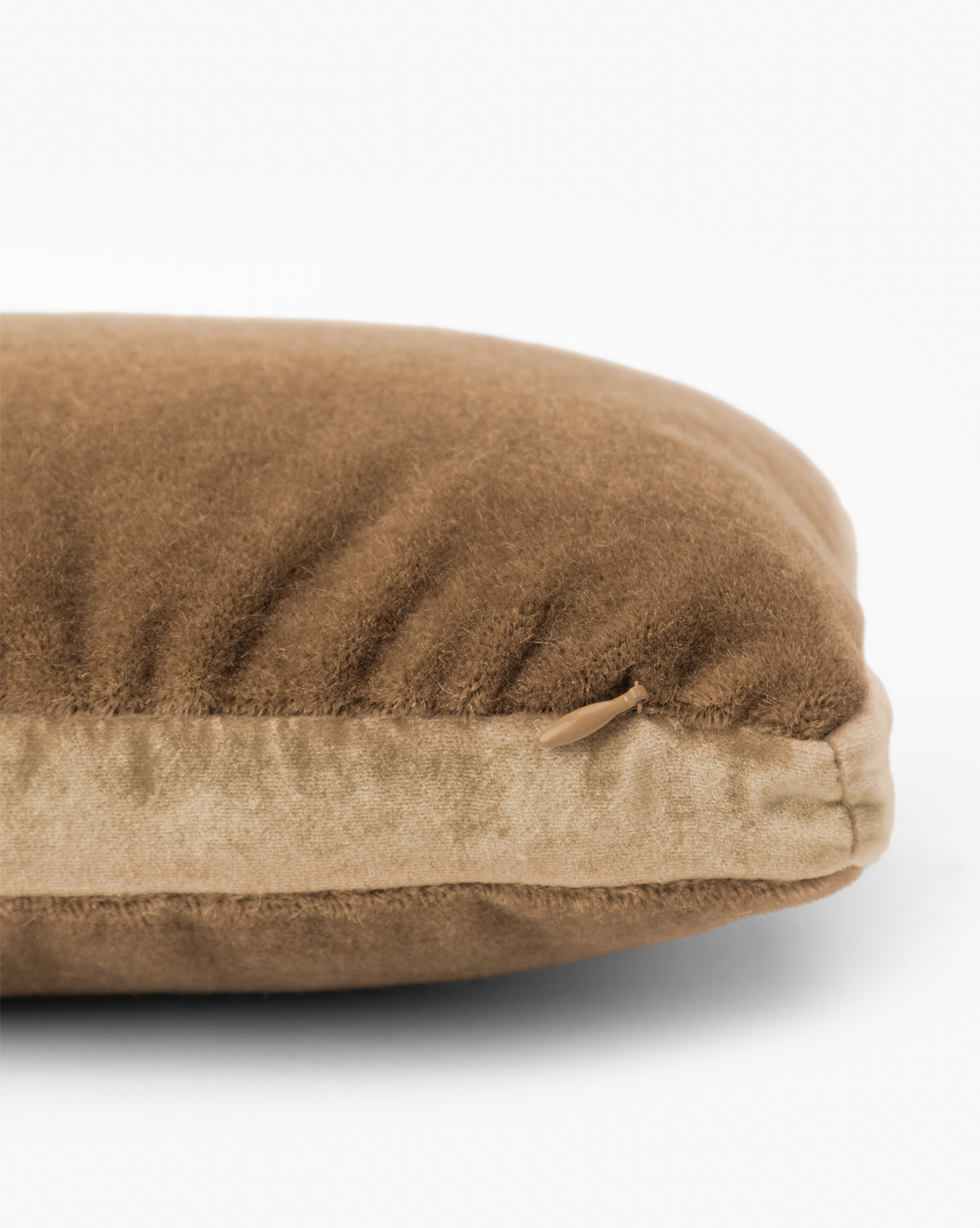 McGee & Co - Mohair Pillow with Velvet Stripe