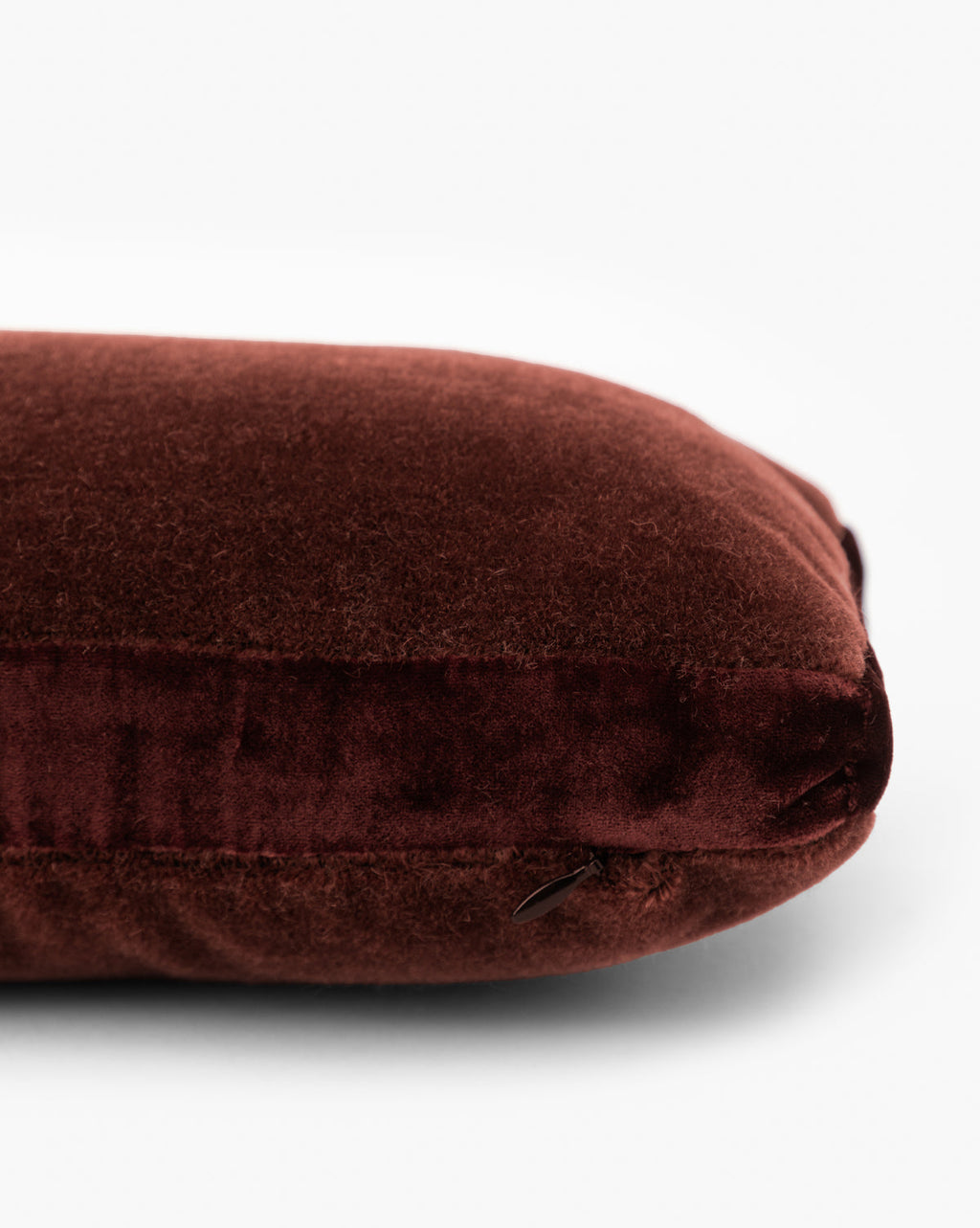 McGee & Co - Mohair Pillow with Velvet Stripe