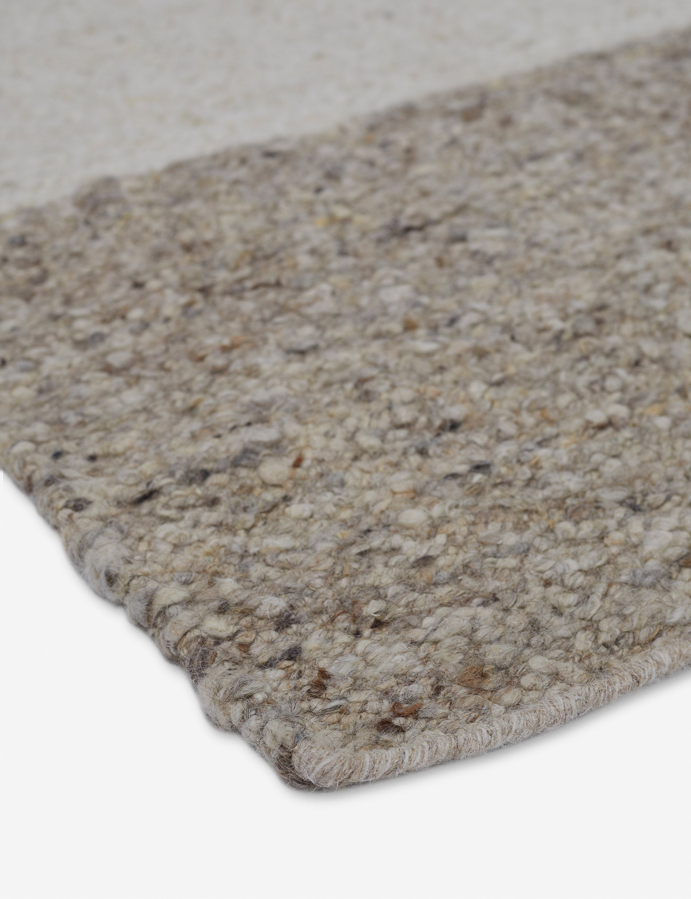 Lulu and Georgia - Moi Handwoven Wool Rug Swatch 18" x 18"