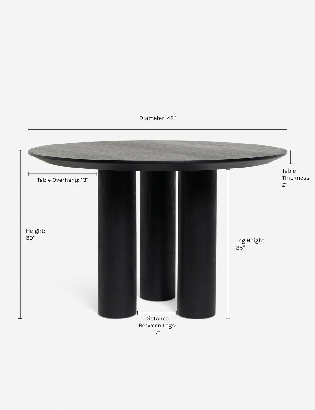Lulu and Georgia - Mojave Round Dining Table