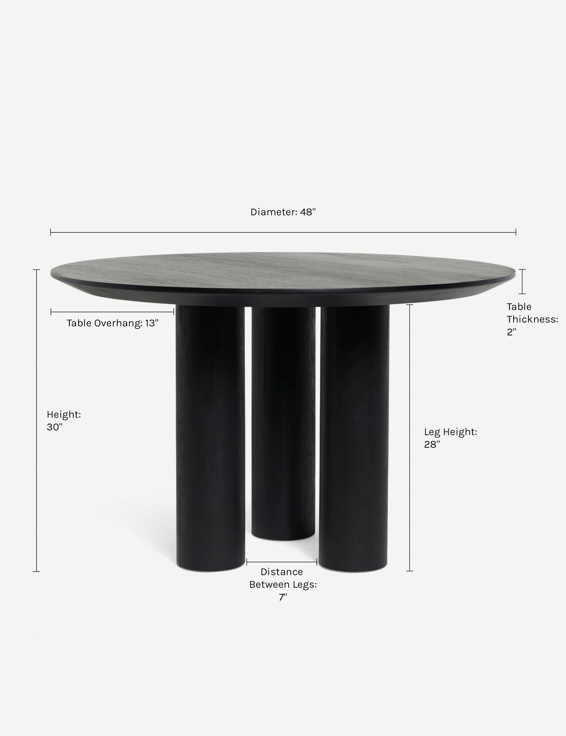 Lulu and Georgia - Mojave Round Dining Table